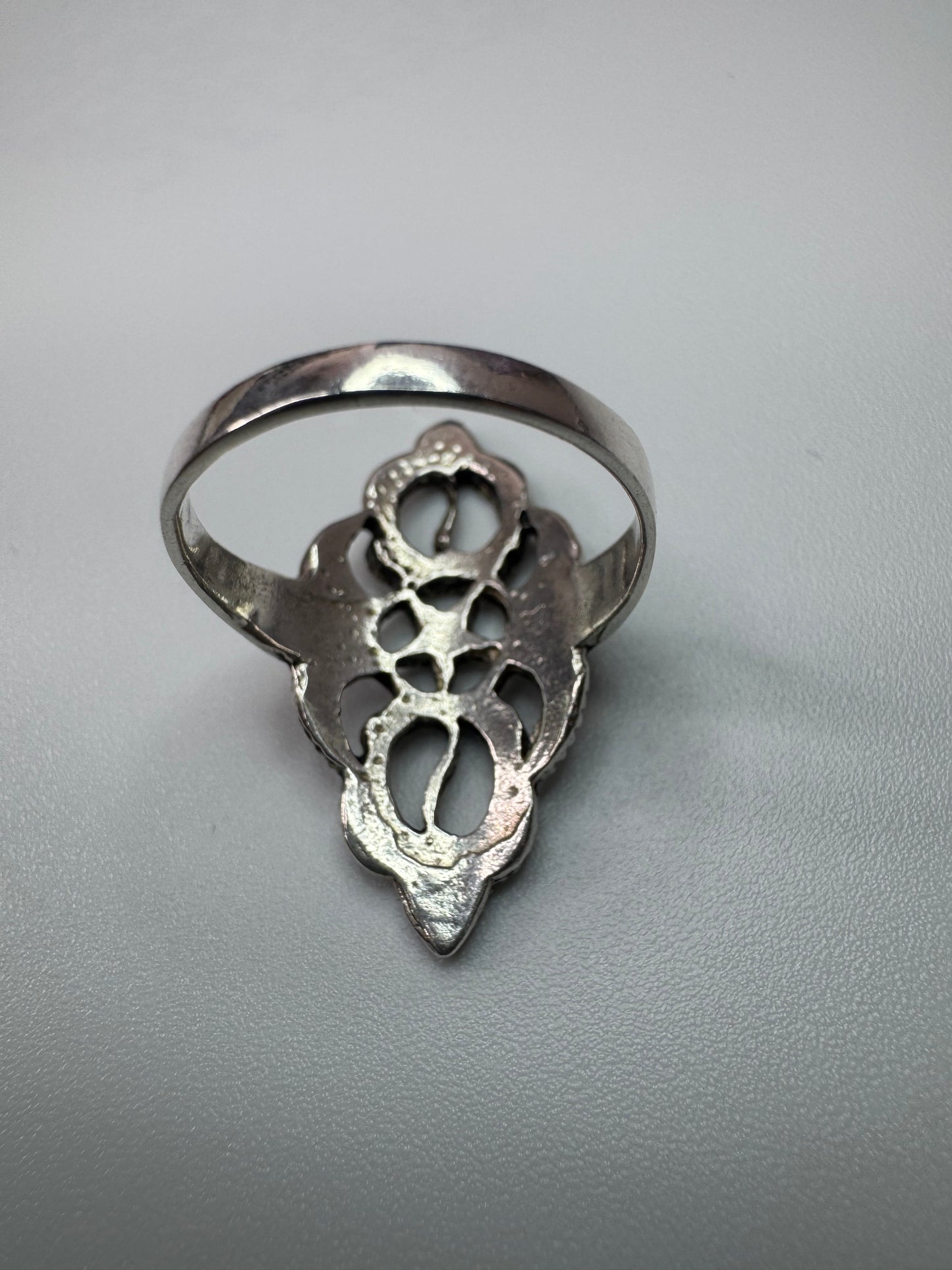 Sterling Silver .925 Marquise design Ring