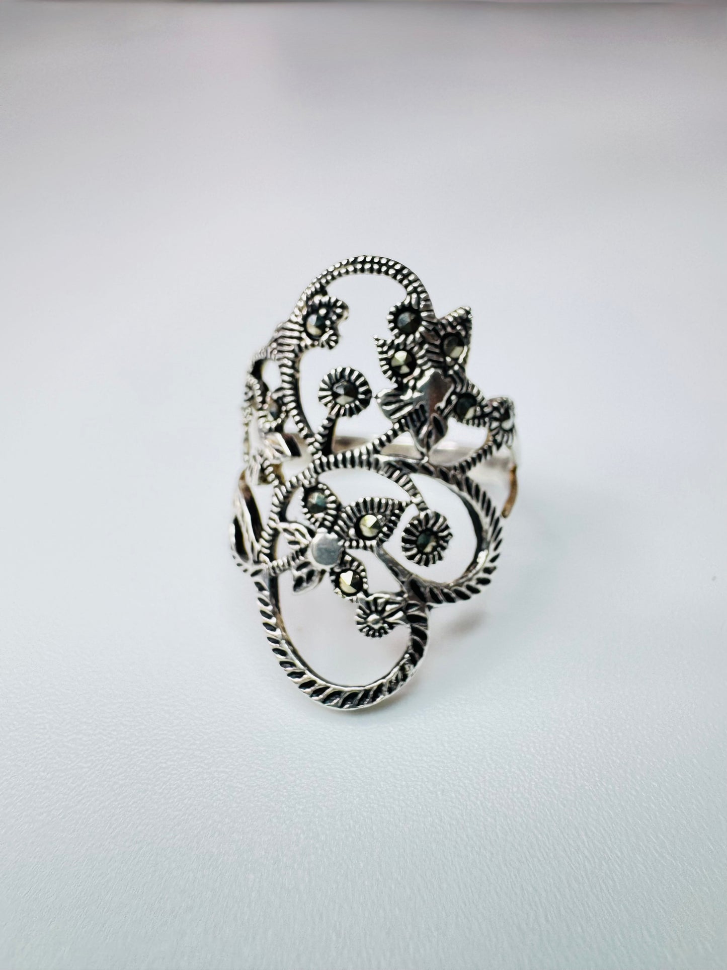 Sterling Silver .925 Marquise Ring