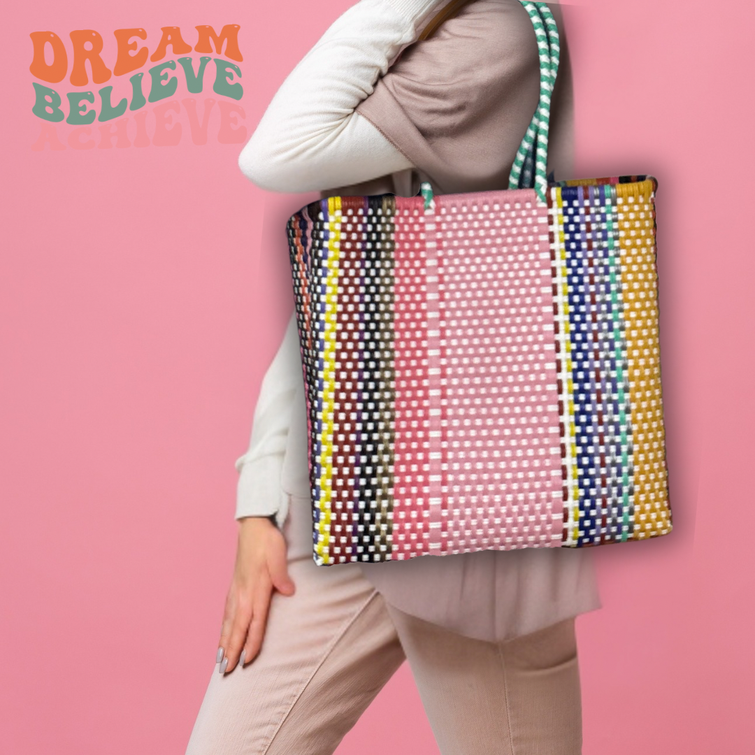Artisanal Handwoven Plastic Bag