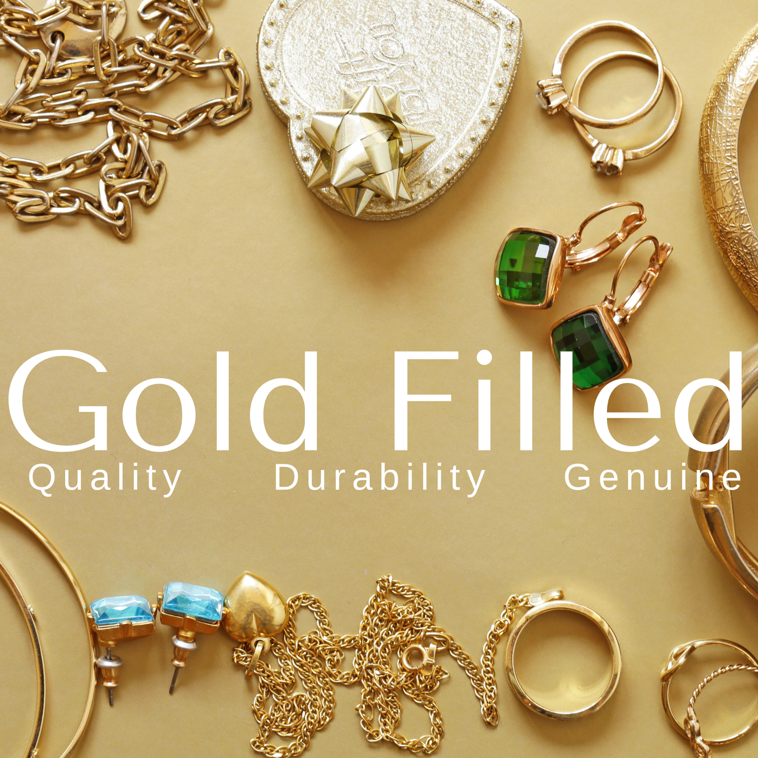 18k Gold Filled Jewelry