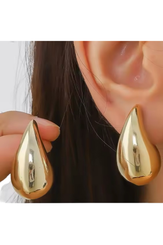 18k Gold filled Teardrop Earrings