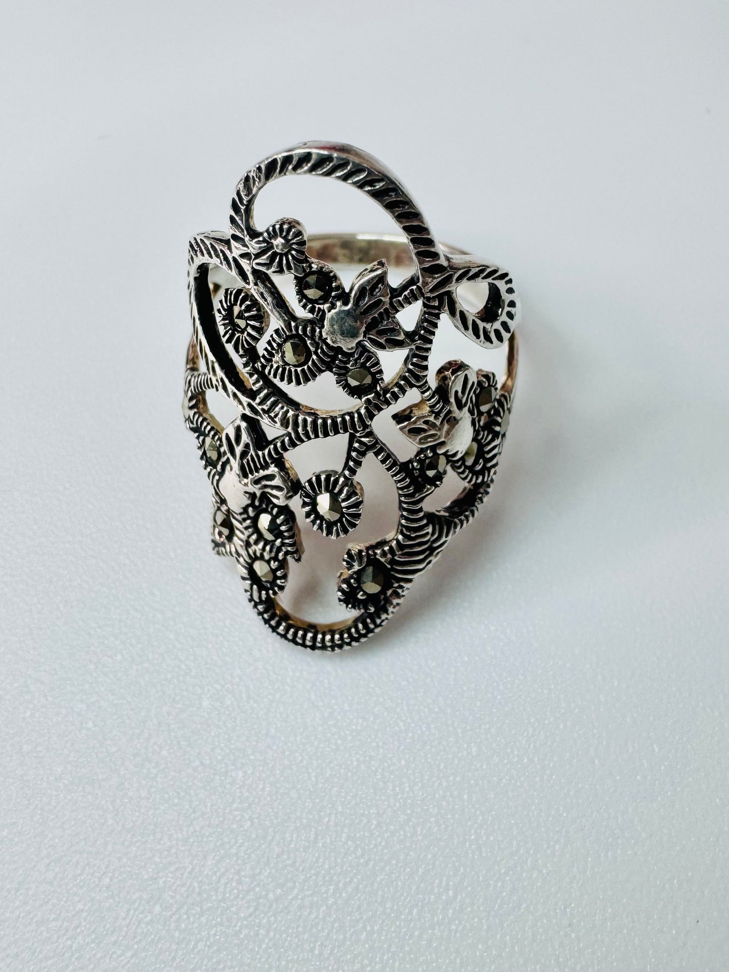 Sterling Silver .925 Marquise Ring