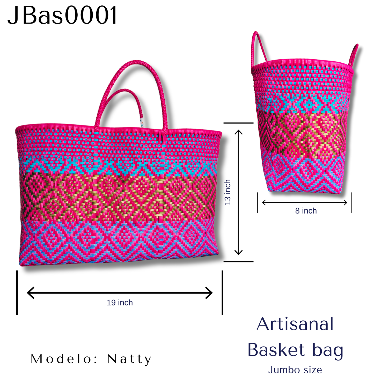 Jumbo Basket Bag