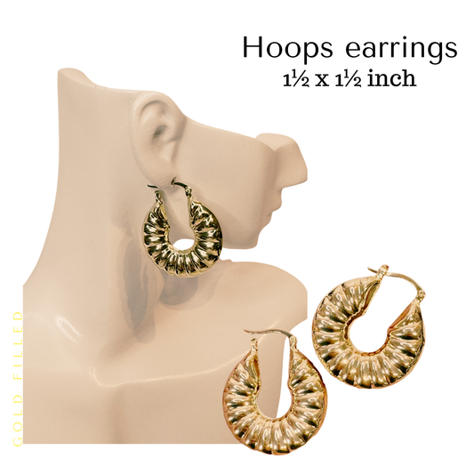 Chooby Hoops earrings