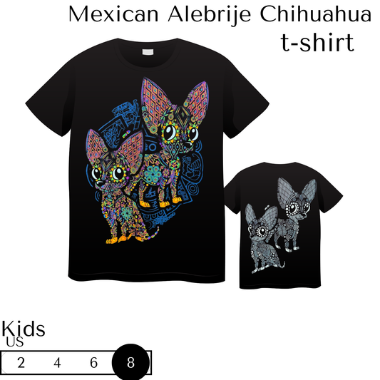 Alebrije Chihuahua t -shirt